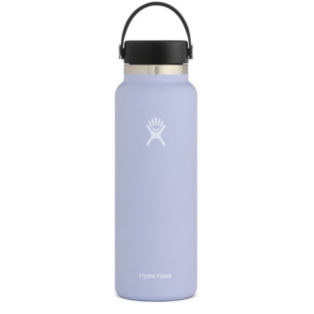 Hydro Flask Fog/Purple Wide Mouth Water Cap Bottle 40oz. - Picture 4 of 4